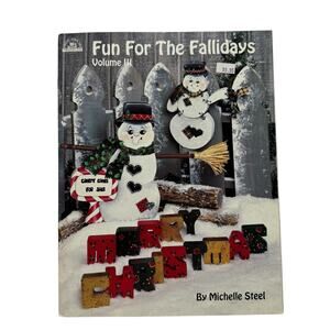 Vintage Fun For The Fallidays Vol III Viking Folk Art Craft Book Michelle Steel